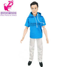 free shipping one sets suit Outfit Casual Wear shirt Clothes and pants for barbie boy firend for barbie doll ken 2024 - buy cheap