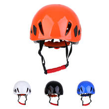 Unisex Rock Climbing Helmet Head Protection Gear Safety Guard for Hiking Caving Roofing Outdoors 2024 - buy cheap