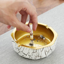 Chinese Ceramic Ashtray Gift for Boyfriend Father Portable Creative Ashtray Pocket Bar Party Ash Tray Ceramic Marble Wood Patten 2024 - buy cheap