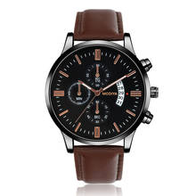 Reloj Hombre Men Watches Stainless Steel Watch Round Quartz Business Men's Watch Calendar Wristwatch New relogio masculino *A 2024 - buy cheap