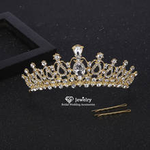 CC Crown Tiara Hairbands Wedding Hair Accessories for Women Bridesmaids Engagement Jewelry Vintage Hairwear Party Gifts YQ47 2024 - buy cheap