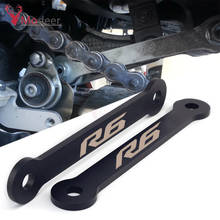 Kit de suspensão ajustável em aço inoxidável, kit de rebaixamento para segunda peça, yzfr6, yzf, r6, 2017, 2018 2024 - compre barato