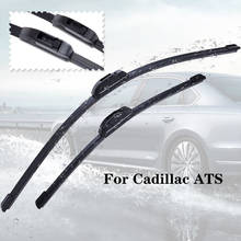 Wiper blades For Cadillac ATS from 2013 2014 2015 2016 2017 Clean car windshield 2024 - buy cheap