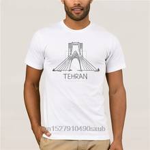 Мужская Повседневная футболка с принтом 100% хлопок популярная Тегеран Иран футболка на День Матери мисс короткая модная мужская футболка 2024 - купить недорого