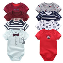 2020 Baby Boy Clothes Unisex 8PCS/Lot New Born Baby Clothes Bodysuit Unicorn Cotton Baby Girl Clothes Roupa de bebe 2024 - buy cheap