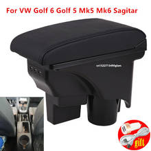 For VW Golf 6 golf 5 Mk6 MK5 jetta 5 Armrest Box USB For VW Golf 6 Armrest box Golf 5 Mk5 Mk6 Sagitar Interior special Retrofit 2024 - buy cheap