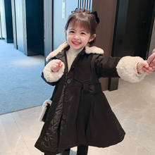 Long Fur Cotton Warm Kids Spring Autumn Boys' / Girls' Jackets & Coats Clothes Tops Sports Thicken Children Clothing Outwear Hig 2024 - buy cheap