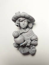 Busto de oficial de mujer antigua, kits de modelos de figuras de resina en miniatura gk sin montar, sin pintar, 1/10 2024 - compra barato