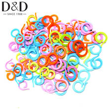 100pcs Knitting Crochet Markers Stitch Needle Clip Markers Ring Sewing Accessories for DIY Weaving Knitting Tools 2024 - buy cheap