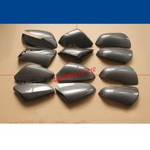 Carbon fibre REPLACE Side Mirror Covers Caps chrome door mirror cover high quality ABS car styling for Hyundai IX25 2024 - buy cheap