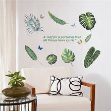 Adesivo de parede borboleta e flores, arte para decoração de parede para sala de estar, quarto, fundo, janela, mural de artes para casamento 2024 - compre barato