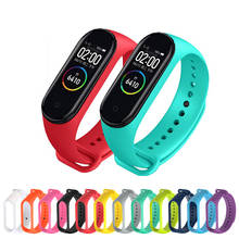 Bracelet for Xiaomi Mi Band 4 Strap Sport watch Silicone wrist strap mi band 3 miband 4 band3 band4 miband4 smart Accessories 2024 - buy cheap