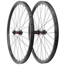 Graphene 29er carbon mtb wheels V 38.5x28mm asymmetry tubeless DT240S Straight pull boost 110x15 148x12 mtb bike disc wheels 2024 - buy cheap