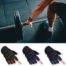 Sport Dumbbell Fitness Breathable Anti-slip Half Finger Protection Unisex Gloves Brace Support Bicycle Cycling Equipment 2024 - buy cheap