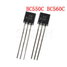 50pcs BC550C + BC560C every 25pcs BC550 BC560 TO92 Transistor DIP-3 45V 0.1A to 92 new Original 2024 - buy cheap