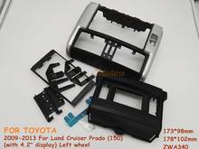 Kit de Marco multimedia Fascia para Radio de coche, accesorio para TOYOTA Land Cruiser Prado (340), 150-2009, con pantalla de 2013 ", embellecedor de Panel facial, 11-4.2 2024 - compra barato