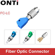 ONTi-adaptador de fibra óptica, conector de LC-FC MM, acoplador, LC hembra a FC macho, LC-FC UPC/APC SM 9/125 Hybird, 2 uds. 2024 - compra barato