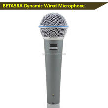 Free shipping Professional Live Vocals BETA58 Dynamic Wired Microphone cardioid BETA58A vocal microphone 2024 - buy cheap