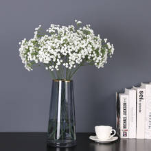 Plastic Artificial Gypsophila Flower Branch Simulation Flower Bouquet Home Decor Wedding Display Gypsophila Flower Bouquet 2024 - buy cheap