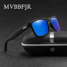 MVBBFJR модные квадратные мужские поляризованные солнцезащитные очки для женщин для вождения, зеркальные очки, фотохромные уличные винтажные очки UV400 2024 - купить недорого