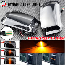Intermitente dinámico para espejo retrovisor lateral, luz LED intermitente para Peugeot Boxer Fiat Ducato Citroen Jumper 2024 - compra barato