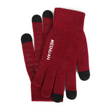 Guantes de punto para hombre, de alta calidad, para pantalla táctil, para ciclismo, invierno y otoño 2024 - compra barato