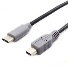 1pcs USB Type C 3.1 Male To Mini USB 5 Pin B Male Plug Converter OTG Adapter Lead Data Cable for Mobile Macbook 25cm / 1m 3ft 2024 - buy cheap