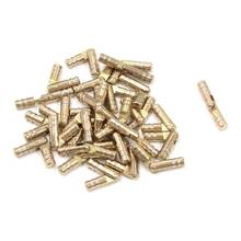 40Pcs Brass Concealed Barrel Hinges Jewelry Wood Boxes Cabinet Invisible Furniture Hinge 4X20mm 2024 - buy cheap