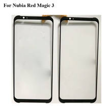 For Nubia Red Magic 3 NX629J Magic3 Front Outer Glass Lens Repair Touch Screen Outer Glass without Flex cable RedMagic 3 NX 629J 2024 - buy cheap