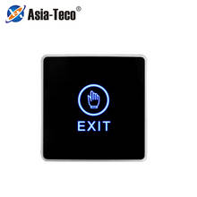 Botão de saída de toque botão da porta eixt botão de liberação com indicador led para proteção de segurança em casa interruptor de controle acesso 2024 - compre barato