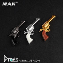 1/6 Solider Accessoty Colt Revolver Pistol Gun Weapon Model Black/Silver/Gold Color for 12 '' Action Figure 2024 - buy cheap