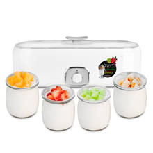 NSN601-máquina de yogurt para el hogar, máquina automática de fermentación de leche, vaso de vidrio casero 2024 - compra barato