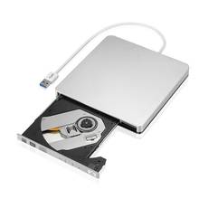 External Slim USB 3.0 DVD Burner DVD-RW VCD CD RW Drive Burner Drive Superdrive Portable for Apple Mac MacBook Pro Air iMAC PC L 2024 - buy cheap