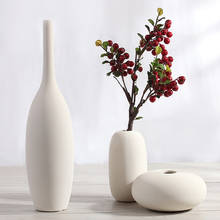 Vaso de cerâmica hidropônico com luz, vaso nórdico de luxo para decoração de casa, mesa de jantar, flores secas, arranjo de flores, artesanato 2024 - compre barato