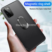 For Motorola Moto G30 G10 Case Metal Ring Holder Magnetic Silicone Phone Case On For Motorola Moto G30 G10 2024 - buy cheap