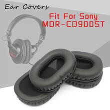 Almohadillas para auriculares Sony MDR CD900ST, repuesto de almohadillas para los oídos, espuma de esponja de cuero PU, MDR-CD900ST 2024 - compra barato