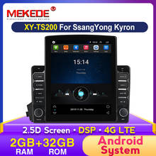 MEKEDE HD 1024x768 DSP android 4G LTE Car Radio Stereo Multimedia Player For Ssang yong Ssangyong Actyon Kyron GPS navigation 2024 - buy cheap