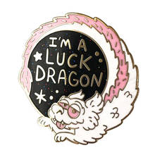 Flight of the Infinite Good Luck Dragon Lapel Pin Badge 2024 - buy cheap