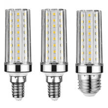 E27 LED Plum Corn Light LED Bulb SMD2835 12W 16W Corn Bulb 60 80 LEDs AC 220V Chandelier Candle LED Light Home Decorative Light 2024 - buy cheap