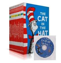 20 livros 1 cd dr. seuss história interessante pai criança crianças bebê educação precoce imagem livros inglês idade 1 e acima do festival presente 2024 - compre barato