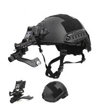 P4-0118 náilon j-arm metal nvg + rápido mh padrão ajustável capacete 2024 - compre barato
