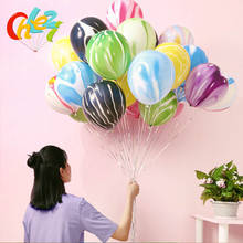 5/10 pcs 10 inch Painting Agate Balloons Wedding Birthday Party Decoration baby shower Colorful Cloud Air Balloon helium Globos 2024 - buy cheap