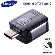 Adaptador USB 3,0 tipo C OTG, transmisión rápida de datos, conector lector USB C para Samsung Galaxy S8, S9, S10 PLUS, S10e, NOTE 8, A5, A7, A9 2024 - compra barato