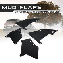 1 Set Front Rear Car Mud Flaps For Toyota Land Cruiser Prado 2003-2009 Splash Guards Mud Flap Mudguards Fender 2024 - buy cheap