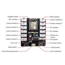 Kit de escudo de Sensor Edge, placa de extensión IoT ESP8266, WiFi, PMS5003, Escudo de Control remoto, 10 unids/lote 2024 - compra barato