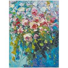 Oil painting Rose flower patterns Counted Cross Stitch 11CT 14CT 18CT 28CT DIY Cross Stitch Kits Embroidery Needlework Sets 2024 - buy cheap