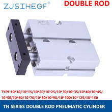 Aluminum Alloy TN Type Pneumatic Cylinder 10mm Bore 10/15/20/25/30/35/40/45/50/60/70/75/80/90/100/125/150mm Stroke Air 2024 - buy cheap