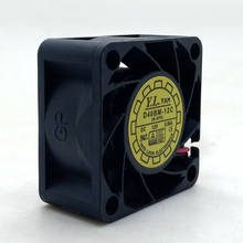 Ventilador de doble Bola de alta velocidad para Yuelun, 4cm, 4020 DC, 12V, d40bm-12c, carcasa de ordenador 2024 - compra barato