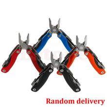 OOTDTY 9in1 Outdoor Survival Stainless Steel MultiTool Plier Portable Mini Pocket Knife 2024 - buy cheap