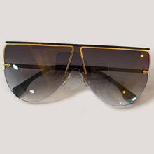 Солнцезащитные очки без оправы Seim для мужчин и женщин, винтажные Роскошные брендовые ретро солнечные очки 2024 - купить недорого